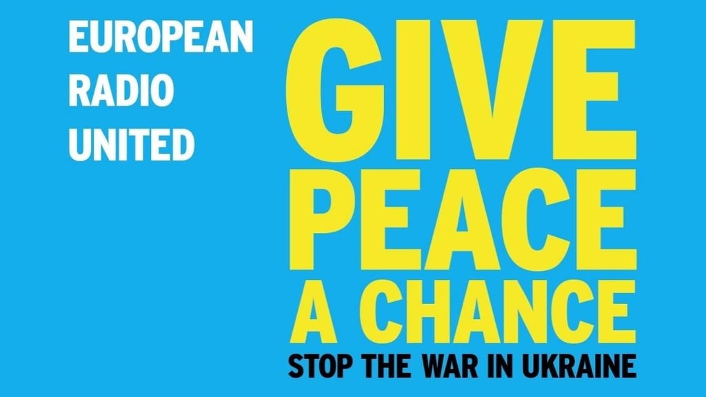 Graphic saying Give Peace A Chance