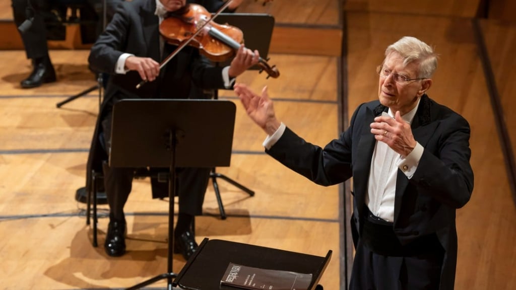 3 questions au chef d'orchestre Herbert Blomstedt