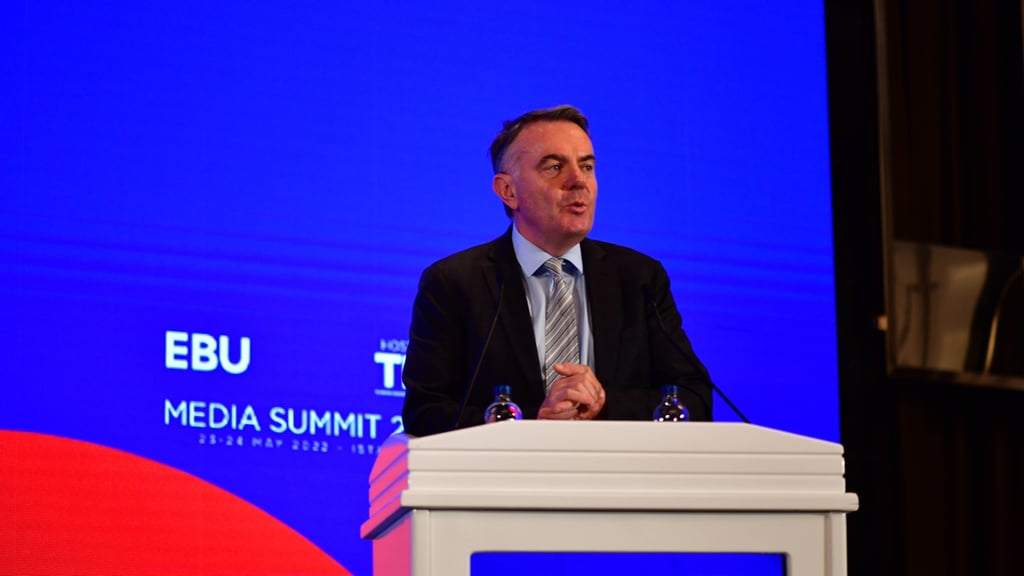 Allocution de bienvenue de Noel Curran, directeur général de l’UER, au sommet Médias 2022