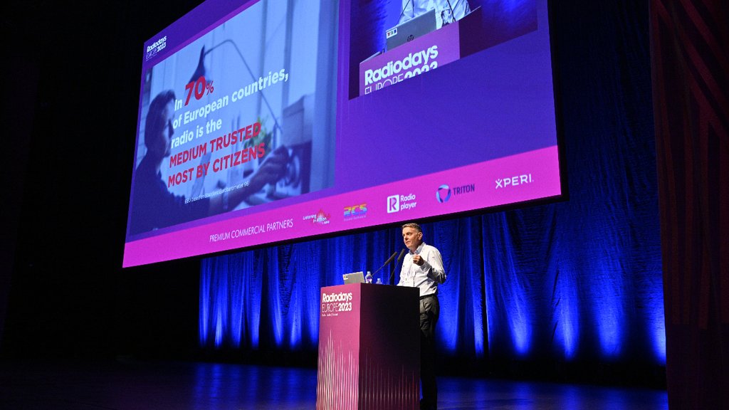 Allocution de bienvenue de Noel Curran, directeur général de l'UER, à la conférence Radiodays Europe