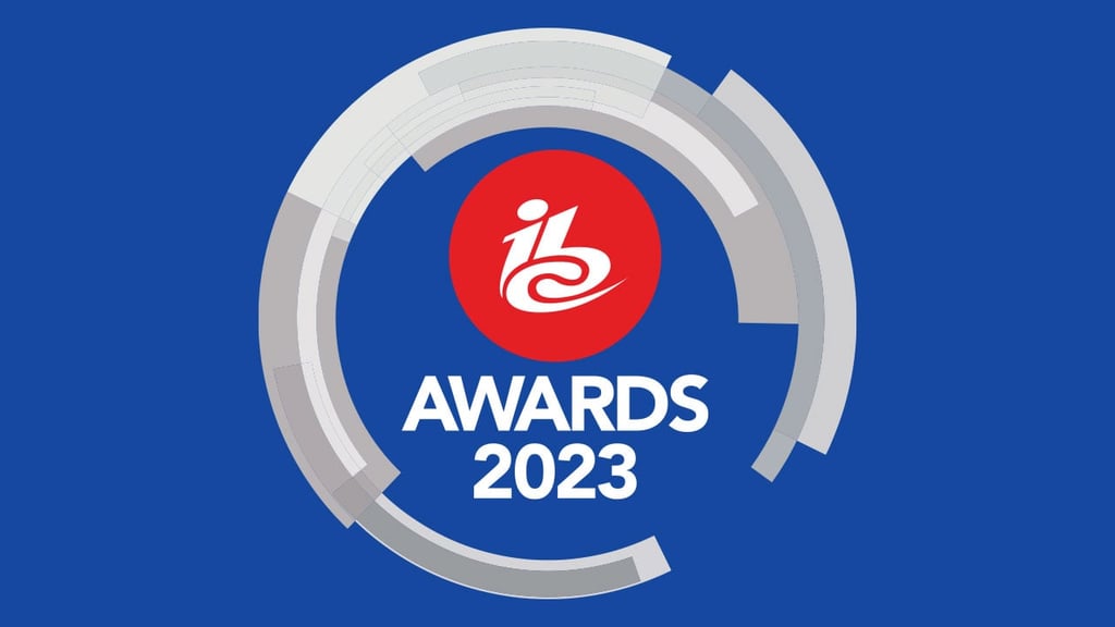 Picture showing the IBC Awards logo