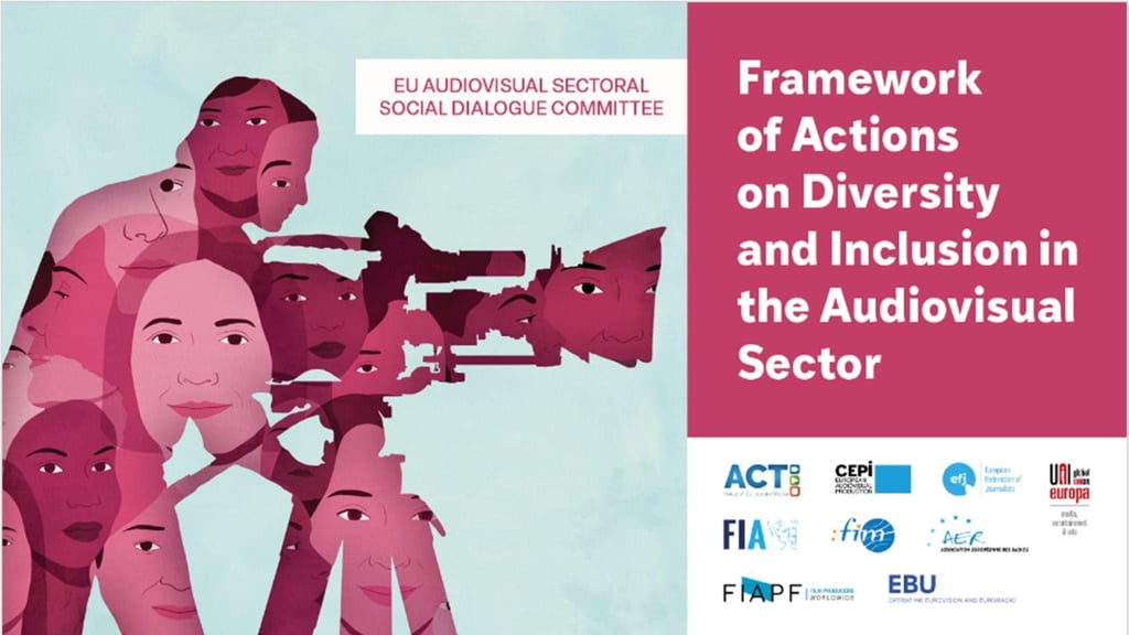 Un nouveau cadre d’actions promet plus de diversité et d’inclusion pour un secteur audiovisuel résilient