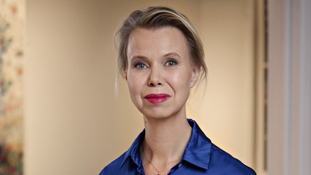 This is a photo of Anne Lagercrantz, Director General of SVT Swedish Television  