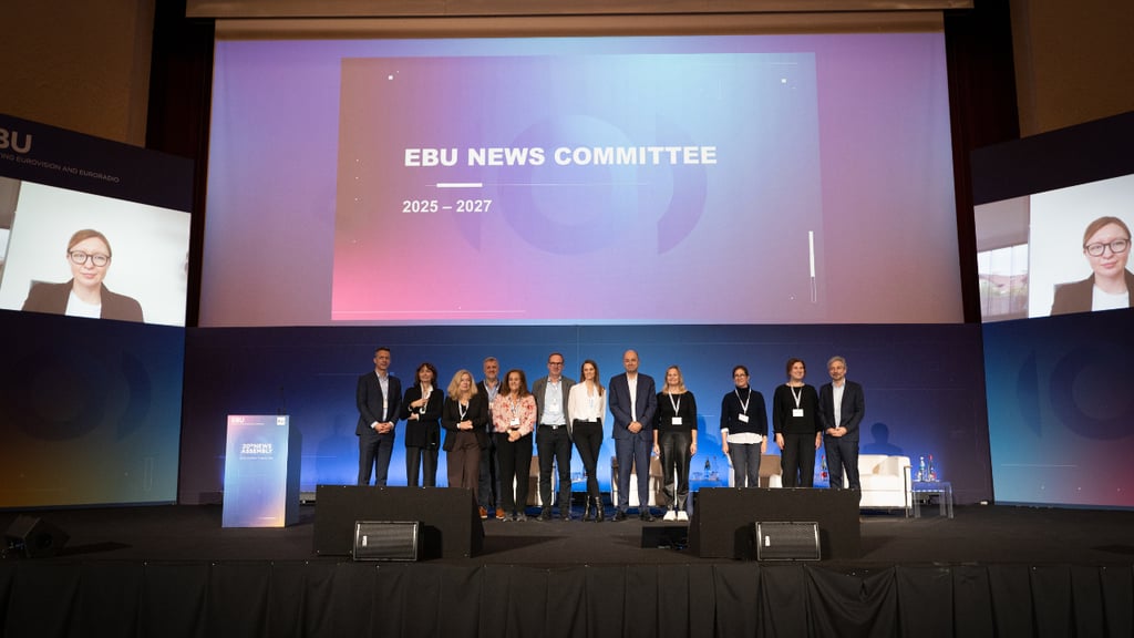 EBU Members elect new News Committee at News Assembly 2025