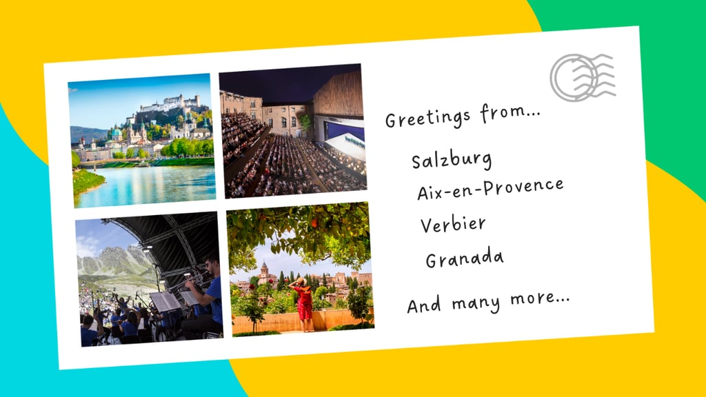Summer Festivals Postcards, an EBU project