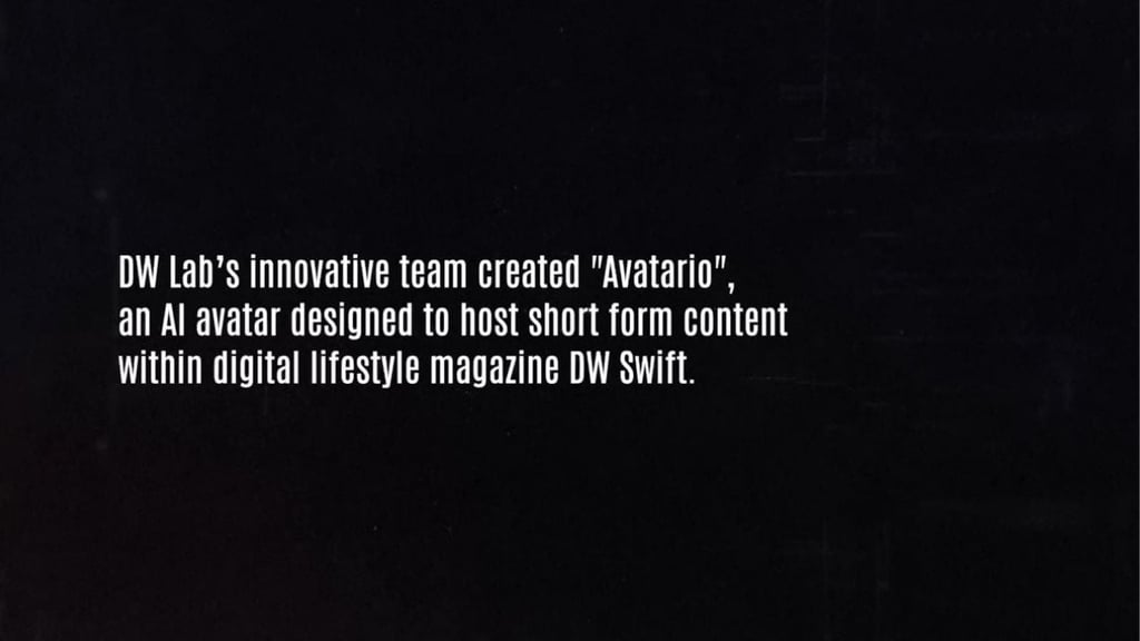 What language barrier? DW’s plan to reach global audiences with an AI-voiced avatar