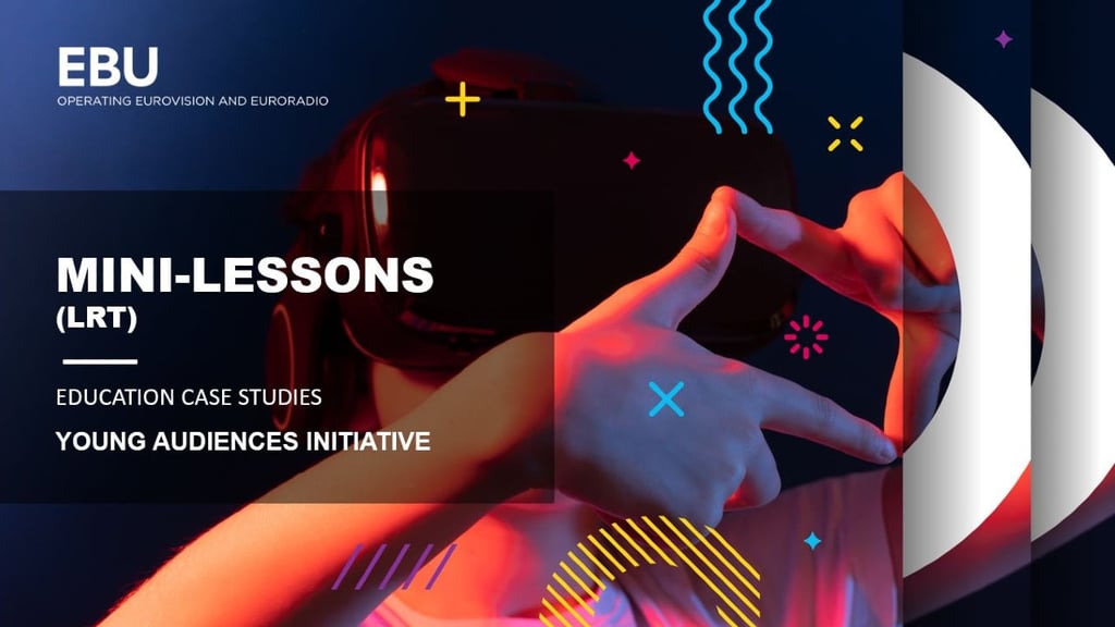 Nurturing creativity among young viewers with LRT's Mini Lessons