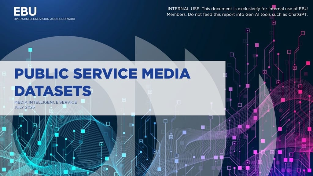 Jeux de données du service d’Analyse Médias
