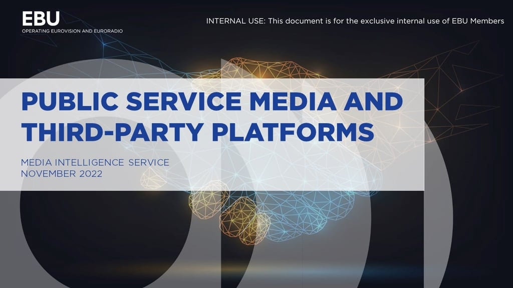 Public Service Media and Third-Party Platforms