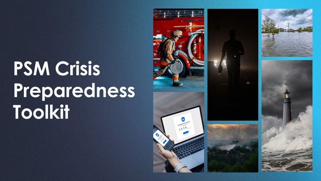 PSM Crisis Preparedness Toolkit