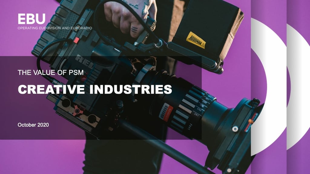 La valeur des médias de service public : études de cas sur les industries créatives