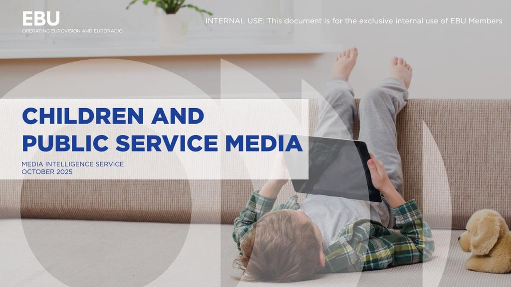 Les enfants et les médias de service public