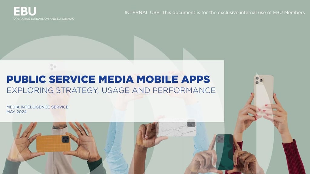 Public Service Media Mobile Apps