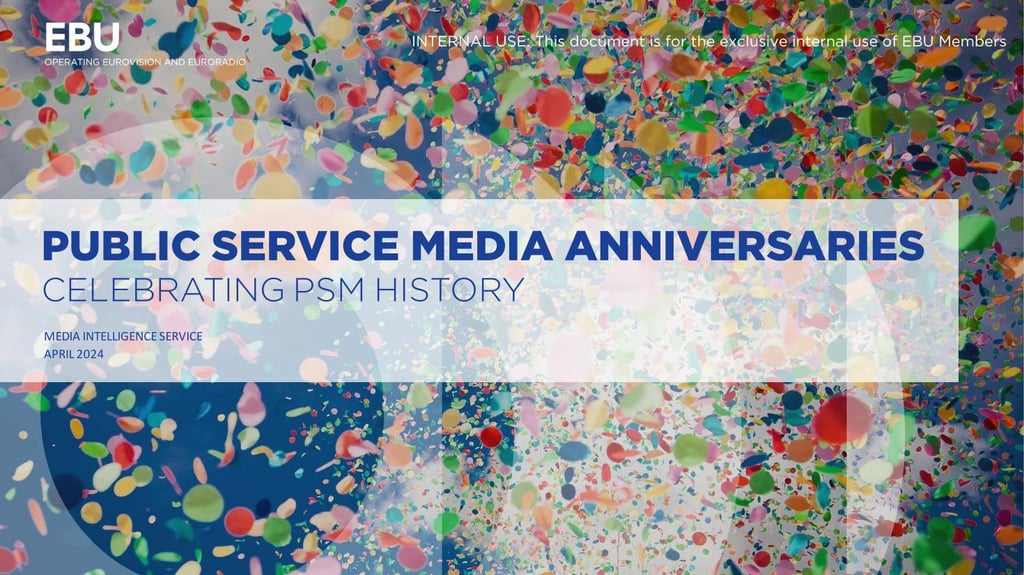 Public Service Media Anniversaries