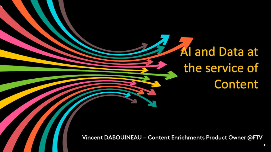AI and Data at the service of Content