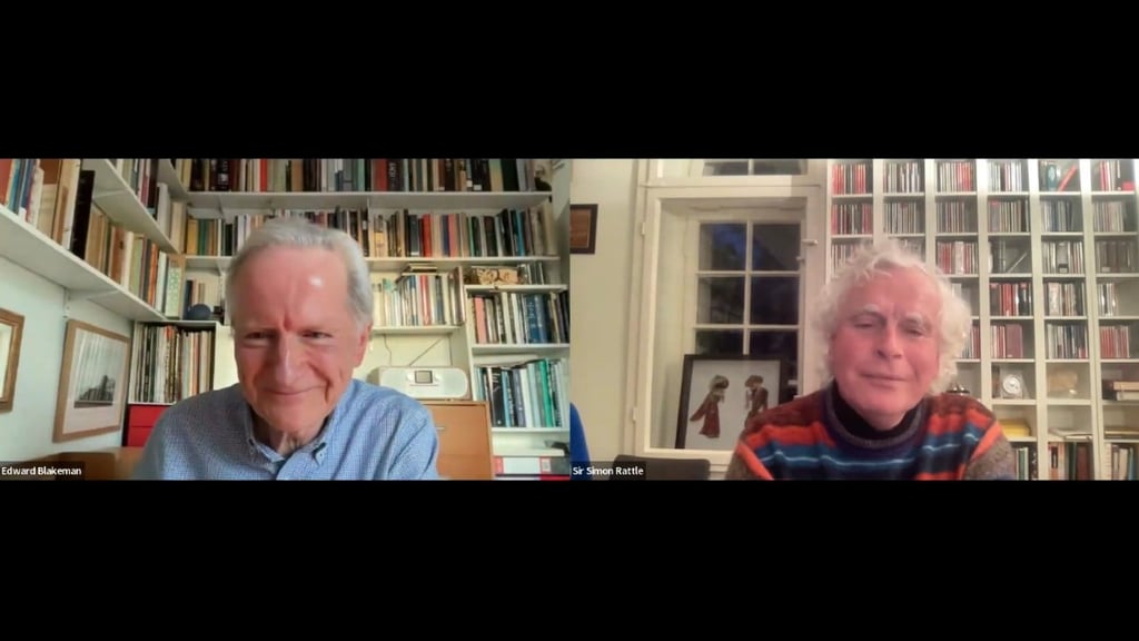 In conversation with Sir Simon Rattle