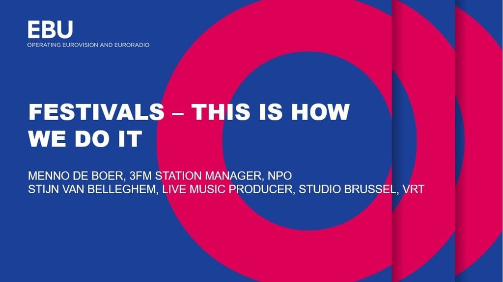 Festivals – This Is How We Do It