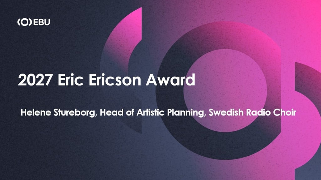 2027 Eric Ericson Award