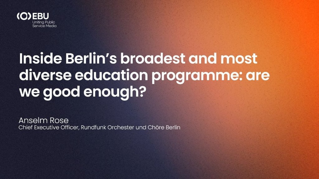 Inside Berlin’s broadest and most diverse education programme: are we good enough?