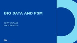 Big Data and PSM
