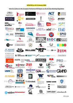 Geoblocking Joint Statement (UPDATE)