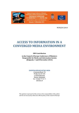 Access to information in a converged media environment