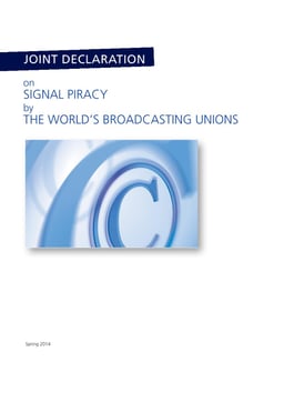 Joint Declaration on Signal Piracy