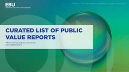Curated List of Public Value Reports 