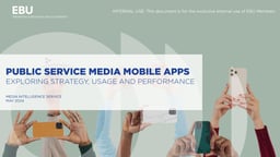 Public Service Media Mobile Apps