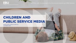 Les enfants et les médias de service public