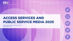 Access Services and Public Service Media 