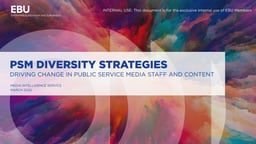 Public Service Media Diversity Strategies 