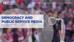 La démocratie et les médias de service public