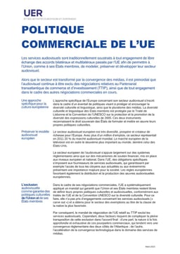 Politique commerciale de l'UE