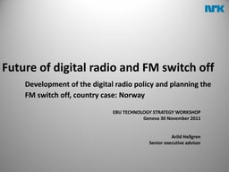 Future of FM switch off