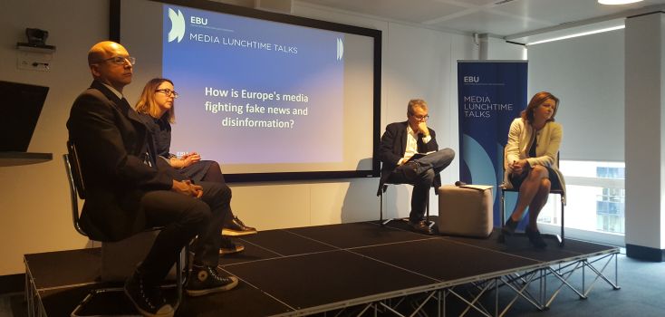 EBU Media Lunchtime Talk showcases PSM initiatives to counter fake news and disinformation