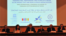 Paris International Conference supports Tunisian and Egyptian Broadcast Media  