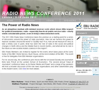 EBU teams up with BBC and LSE for major news conference  