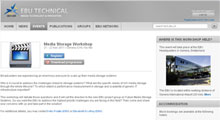 Media Technology & Innovation: Media Storage Workshop  