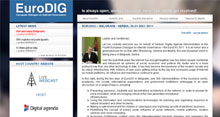 Fourth European Dialogue on Internet Governance (EuroDIG)  