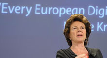 EBU welcomes Vice-President Kroes’ appreciation  of the media's vital democratic role in society