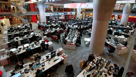 BBC broadcasting house: a glimpse of the future