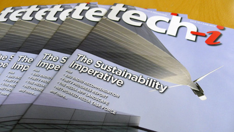 New issue of tech-i: sustainable tech., radio rec. and more