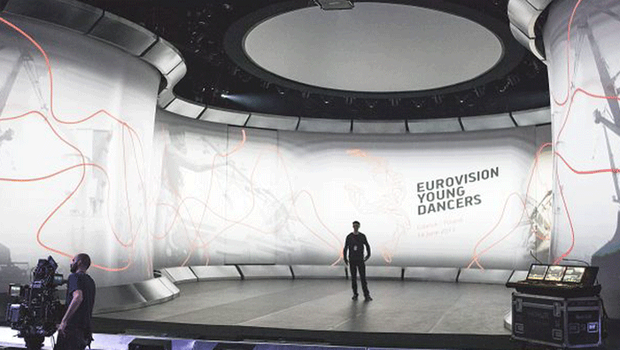 Stage set for Eurovision Young Dancers Final
