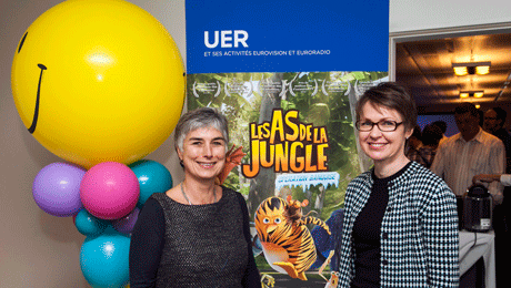 Children’s movie screening gets festive season underway in EBU Brussels Office