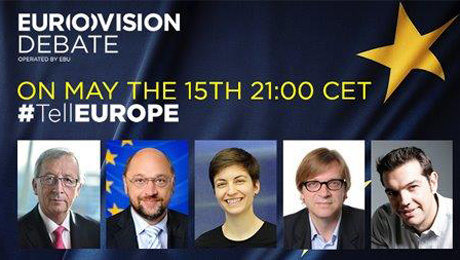 The Eurovision Debate: one week until first TV face-off with all five European Commission Presidency candidates