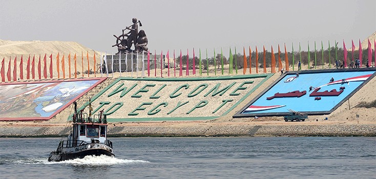 Eurovision offers comprehensive platform of services for opening of new Suez Canal