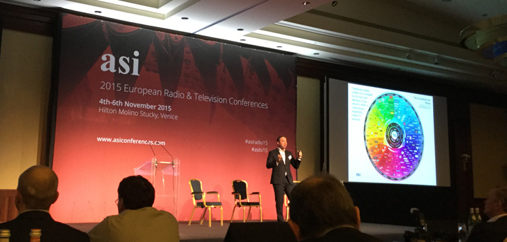 Head of MIS delivers keynote speech on Media Transformation Trends at 2015 European Radio and Television Conference