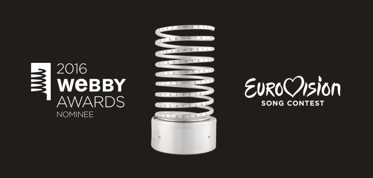 Eurovision Song Contest 60th anniversary website nominated for Webby Award