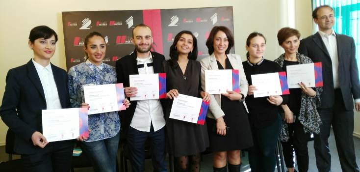 Des journalistes géorgiens formés au multimédia grâce à l’Eurovision Academy